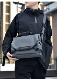 Cross-border Men's Crossbody Bag General Bag Large Capacity Functional Sports Shoulder Bag Trendy Brand Business Backpack