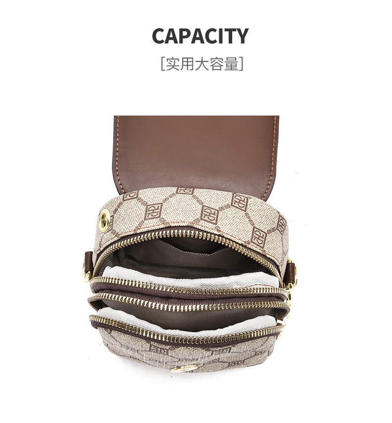 2026 Crossbody Bag for Women, New Autumn and Winter Trendy Fashion Versatile High-End Lightweight Women's Printed Shoulder Bag