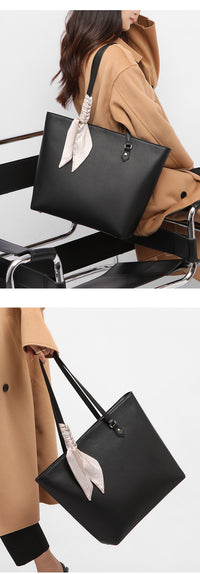 Tote bag large capacity women's high-grade portable women's bag work commuter bag fashionable simple all-match shoulder bag women