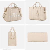2025 New Printed Simple Tote Bag Large Capacity Letter Handbag Women's Underarm Bag Fashion Shoulder Crossbody Bag