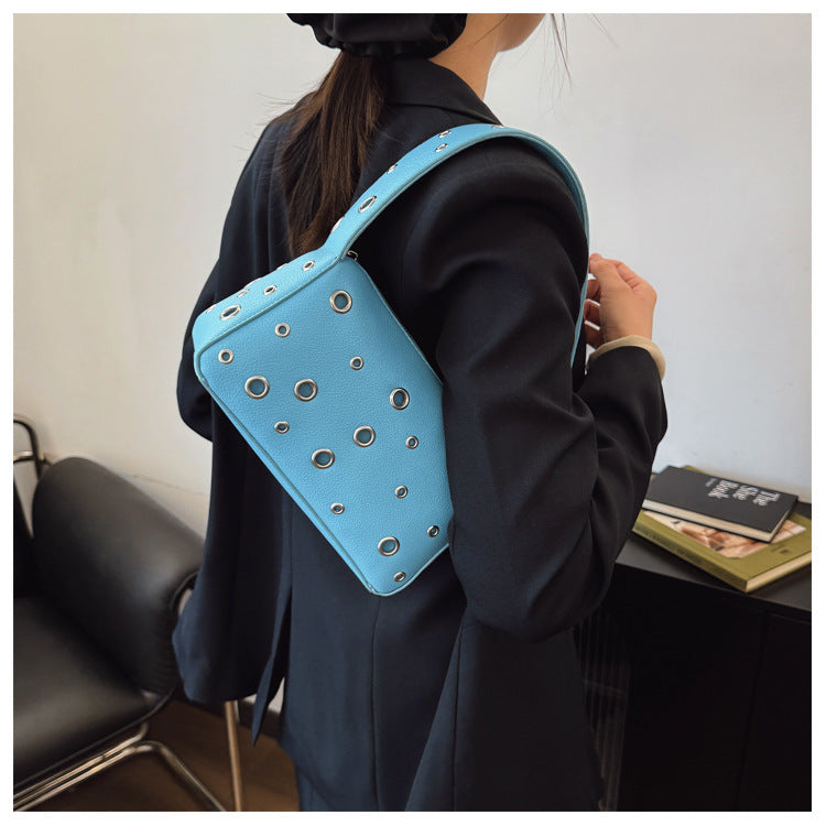 Cross-Border 2025 New Style Bag Women's Fashionable Texture Chest Crossbody Bag Versatile Ins Shoulder Bag for Women