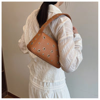 Cross-Border 2025 New Style Bag Women's Fashionable Texture Chest Crossbody Bag Versatile Ins Shoulder Bag for Women