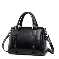 Authentic Genuine Leather Women's Bag from the Boutique, 2026 New Model, Boston Casual Versatile Retro Cowhide Handbag, Shoulder Bag, Crossbody Bag