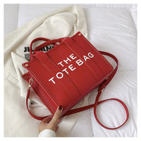 2025 New Printed Simple Tote Bag Large Capacity Letter Handbag Women's Underarm Bag Fashion Shoulder Crossbody Bag