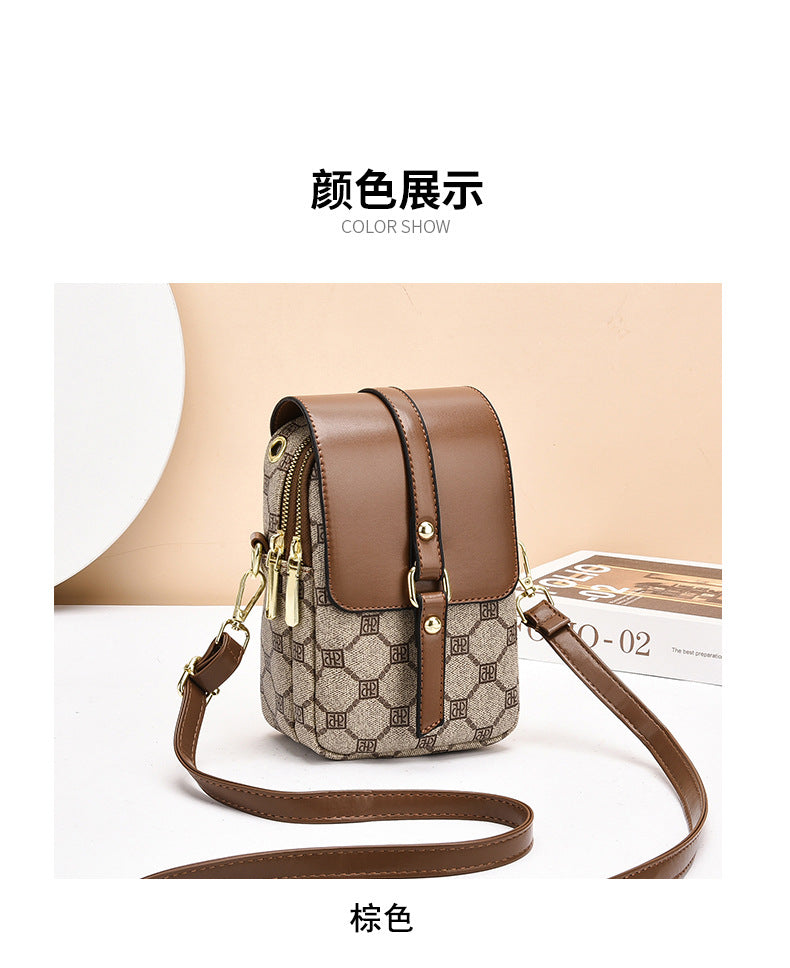 2026 Crossbody Bag for Women, New Autumn and Winter Trendy Fashion Versatile High-End Lightweight Women's Printed Shoulder Bag