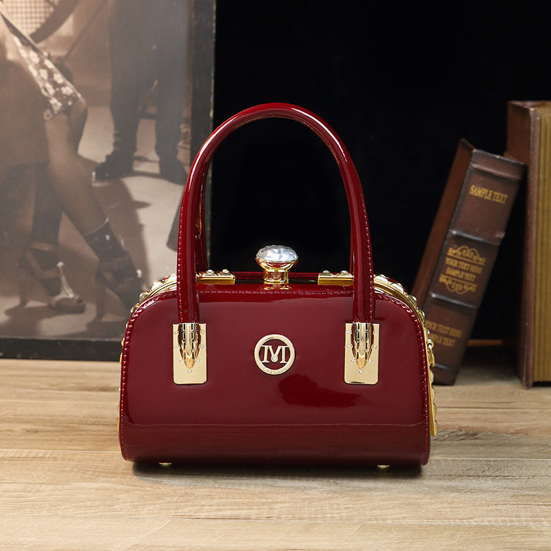 Simple Portable Bride Bag 2025 New Style Women's High-Capacity Casual Shoulder Bag