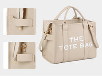 2025 New Printed Simple Tote Bag Large Capacity Letter Handbag Women's Underarm Bag Fashion Shoulder Crossbody Bag