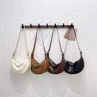 Cross-border Women's Bag Popular Retro Bag Women's New Fashion Texturized Shoulder Bag Retro Commuter Crossbody Dumpling Bag