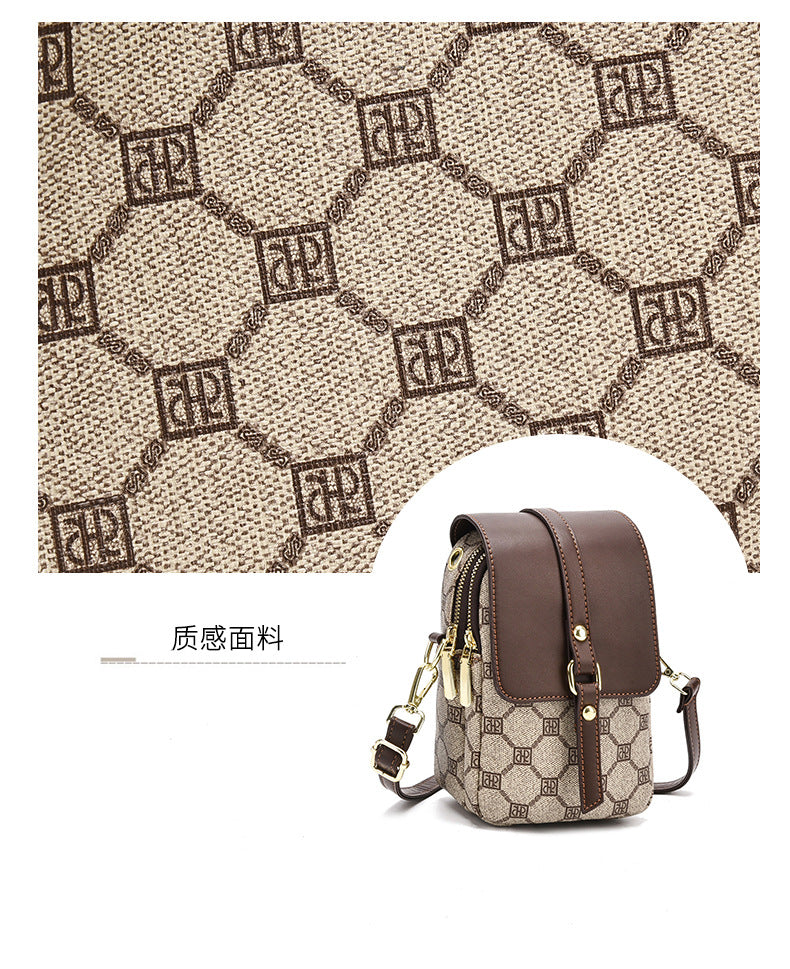 2026 Crossbody Bag for Women, New Autumn and Winter Trendy Fashion Versatile High-End Lightweight Women's Printed Shoulder Bag