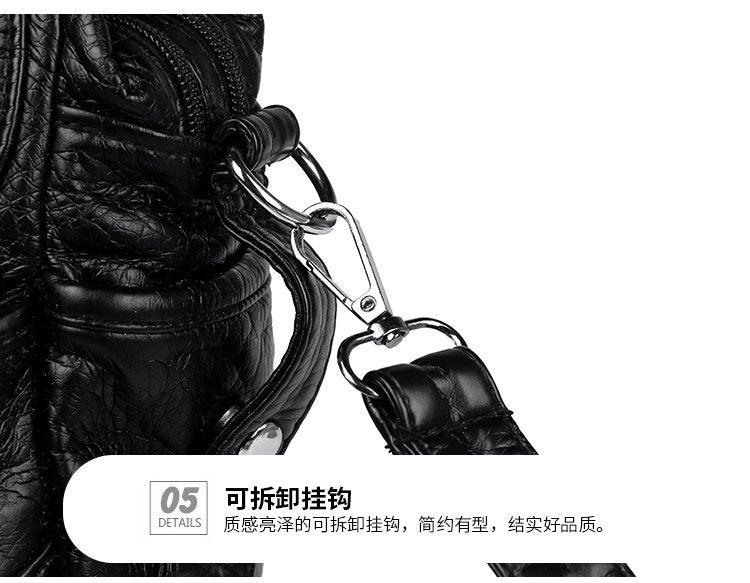 Cross-border Explosions Foreign Trade Women's Bag European and American Women's Bag Trendy Large Capacity Single Room Bag Portable Crossbody Bag Women's Bag Wholesale