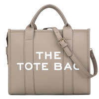 Women's Bag Cross-Border New Tote Bag Wholesale Pu Letter Handbag Simple Casual Crossbody Bag Large Capacity Women's Bag